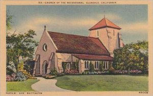 California Glendale Church Of The Recessional