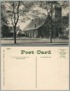 GOSHEN N.Y. ST.JAMES EPISCOPAL CHURCH ANTIQUE POSTCARD