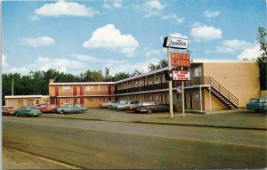 Moose Jaw Saskatchewan SK New Downtown Motor Lodge Motel Unused Postcard H5