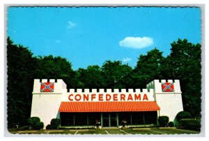 Confederama Lookout Mountain Chattanooga Tennessee TN Continental Postcard T9