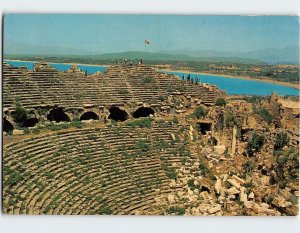 Postcard Theatre of Side, Antalya, Turkey