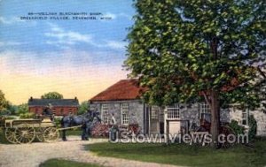 Village Blacksmith Shop, Greenfield Village - Dearborn, Michigan MI  