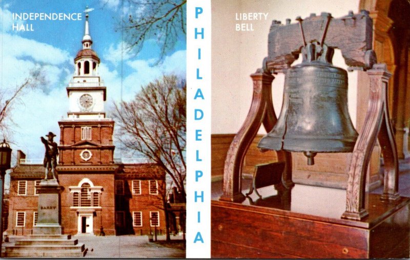 Pennsylvania Philadelphia Independence Hall and Liberty Bell