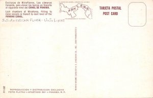 SS American Flyer American SS CO Ship Postcard