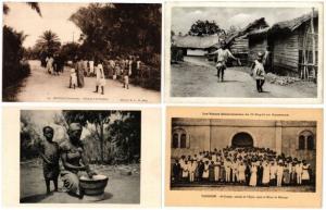 CAMEROUN CAMEROON ETHNIC TYPES indigenes 35 CPA pre-1940