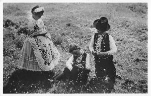 BR101838 hungary costumes of peasant kalocsa types folklore costumes real photo