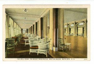 NH - Bretton Woods. The Mount Washington Hotel, Ball Room