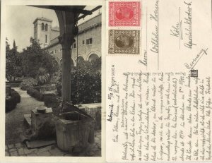 croatia, DUBROVNIK RAGUSA, Lokrum Maximilian’s Summer House (1929) RPPC Postcard