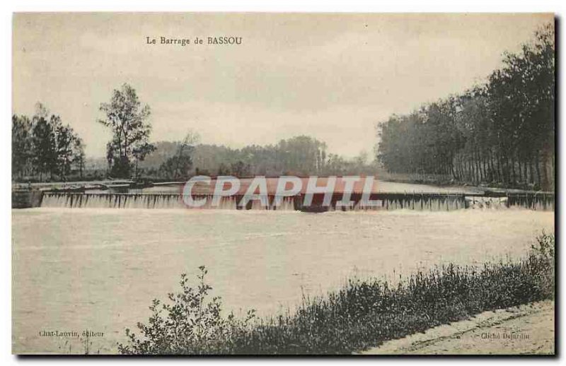 Old Postcard Dam Bassou