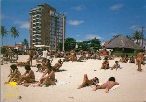 Partial View Iracema Beach Brazil Postcard PC535