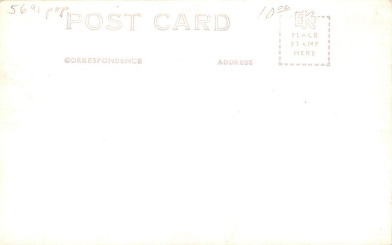 D24/ Wellston Ohio Postcard Real Photo RPPC c1940s Presbyterian Church