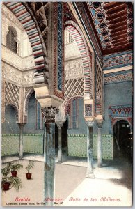 Sevilla Alcazar Patio De Las Munecas Seville Spain Postcard