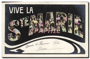 Old Postcard Marie Surname