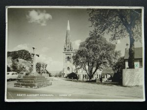 Wales CARDIFF Llandaff Cathedral c1960s RP Postcard by Judges 26377