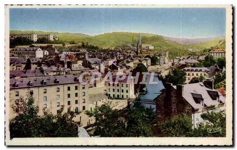 Old Postcard Tulle General view