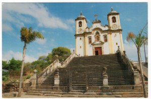 Brazil 2012 Unused Postcard Ouro Preto Church