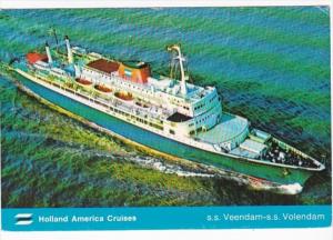 Holland America Cruises S S Veendam & S S Volendam 1979