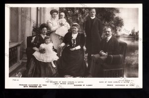 ROY142 - Duchess of Saxe Coburg & other inc Tecks - postcard