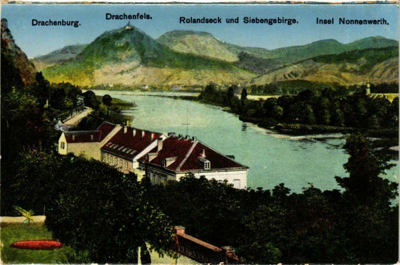 CPA AK Rolandseck und Siebengebirge GERMANY (896622)