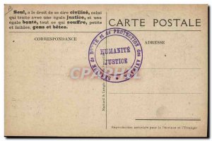 Old Postcard Equestrian Riding a conscious worker