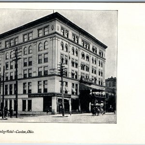 c1900s UDB Canton Ohio The McKinley Hotel Nice Unposted Medicine Drug Store A204