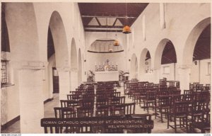 WELWYN GARDEN CITY, Hertfordshire, England, 1910-1920s; Roman Catholic Church...