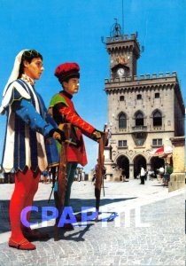Postcard Modern REPUBBLICA DI MARINO S
Balestrieri Army