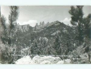 Pre-1950 rppc NICE VIEW Black Hills - Near Rapid City South Dakota SD W0010