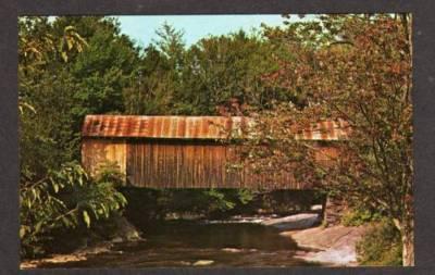 VT Covered Bridge BELVIDERE CORNERS CAMBRIDGE VERMONT