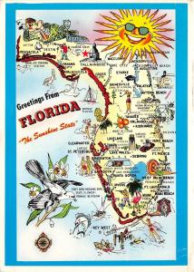 B26303 Florida Map usa