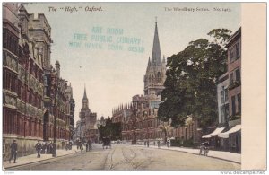 OXFORD, Oxfordshire, England, PU-1909; The High Oxford, Classic Car