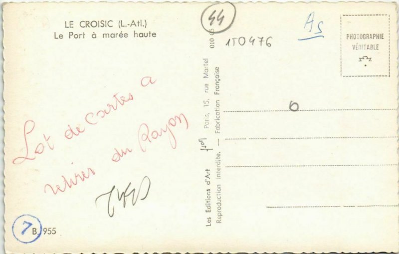 CPA LE CROSIC Le Port a marée haute (150476)