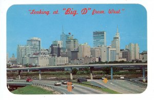 TX - Dallas. Skyline View from the West ca 1950's