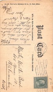 J55/ Omaha Nebraska RPPC Postcard c1910 Hotel Loyal Building  111