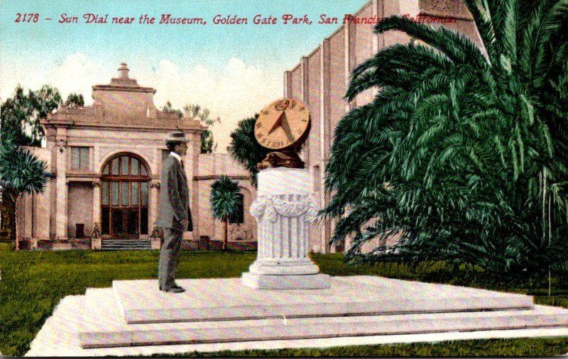 California San Francisco GOlden Gate Park Sun Dial Near The Museum