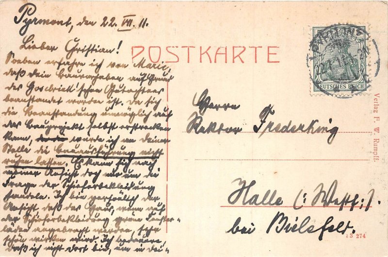 Lot362 bad pyrmont partie im kurpark   germany