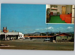 c1960 Crest Motel Price Utah UT Multiview Postcard