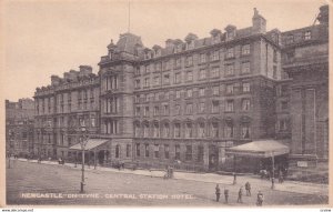 NEWCASTLE-UPON-TYNE, Northumberland, England, 1900-1910s; Central Station Hotel