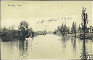 uruguay, ROCHA, Paso Real, River Scene (1928) 