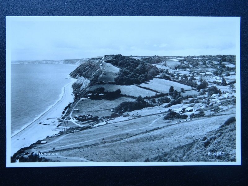 Devon BRANSCOMBE c1954 RP Postcard by Valentine K8787