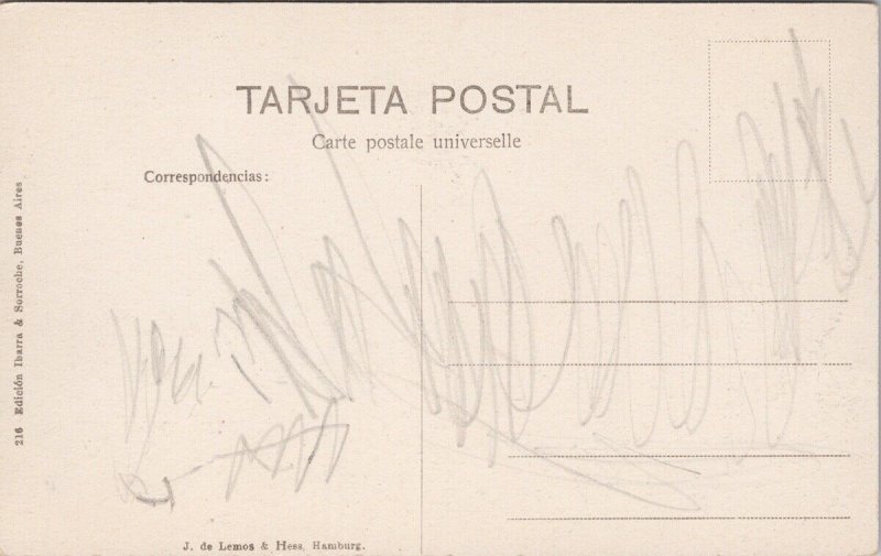 El Puerto Buenos Aires Argentina Ibarra Sorroche Postcard H33