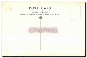 Old Postcard London Trafalgar Square