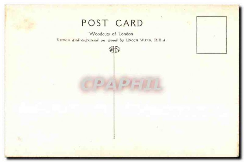 Old Postcard London Trafalgar Square