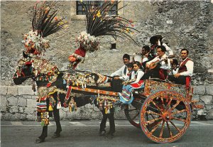 us8137 taormina sicilian cart italy costume types folklore sicilia