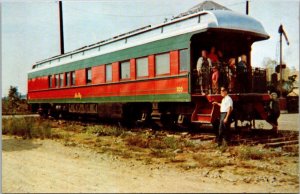 Pennsylvania Bloomsburg Carroll Park RR Museum Business Car Alice-May No 100