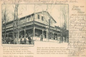 TETEROW GERMANY~KURHAUS TETEROW-HEALTH RESORT~1899 HERM. BELSEN PHOTO POSTCARD