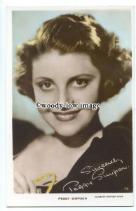 b3901 - Film Actress - Peggy Simpson - postcard