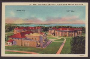 Dormitories,University Wisconsin,Madison,WI Postcard 