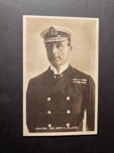 Mint England British RPPC Portrait Postcard Admiral Sir John R Jellicoe