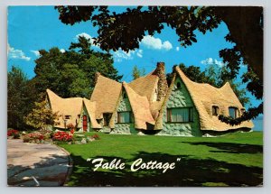 c1980 Fable Cottage at Cordova Bay Victoria B.C. 4x6 VINTAGE Postcard 0275